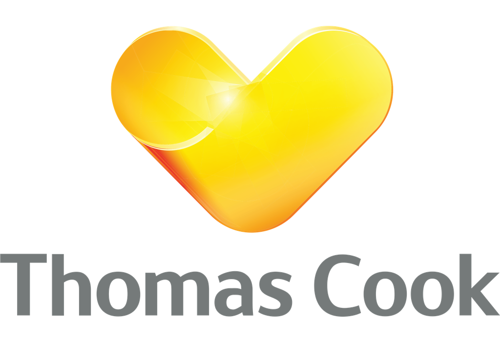 Thomas Cook logotype, transparent .png, medium, large