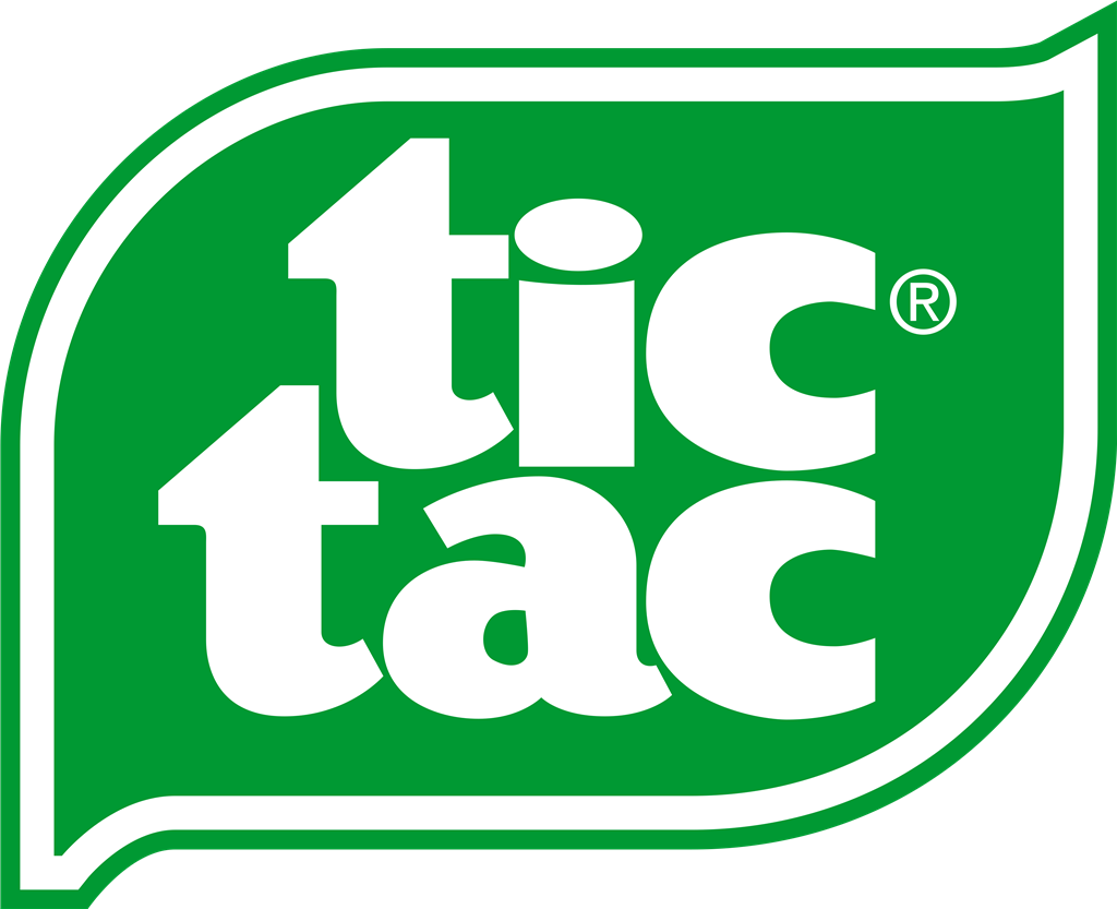 Tic Tac logotype, transparent .png, medium, large