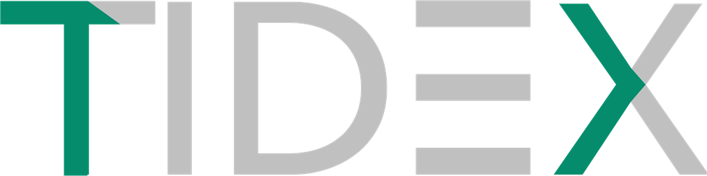 Tidex logotype, transparent .png, medium, large