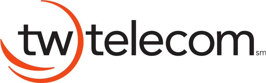 Time Warner Telecom logotype, transparent .png, medium, large