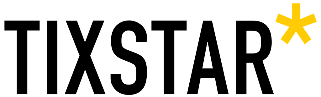 Tixstar logotype, transparent .png, medium, large