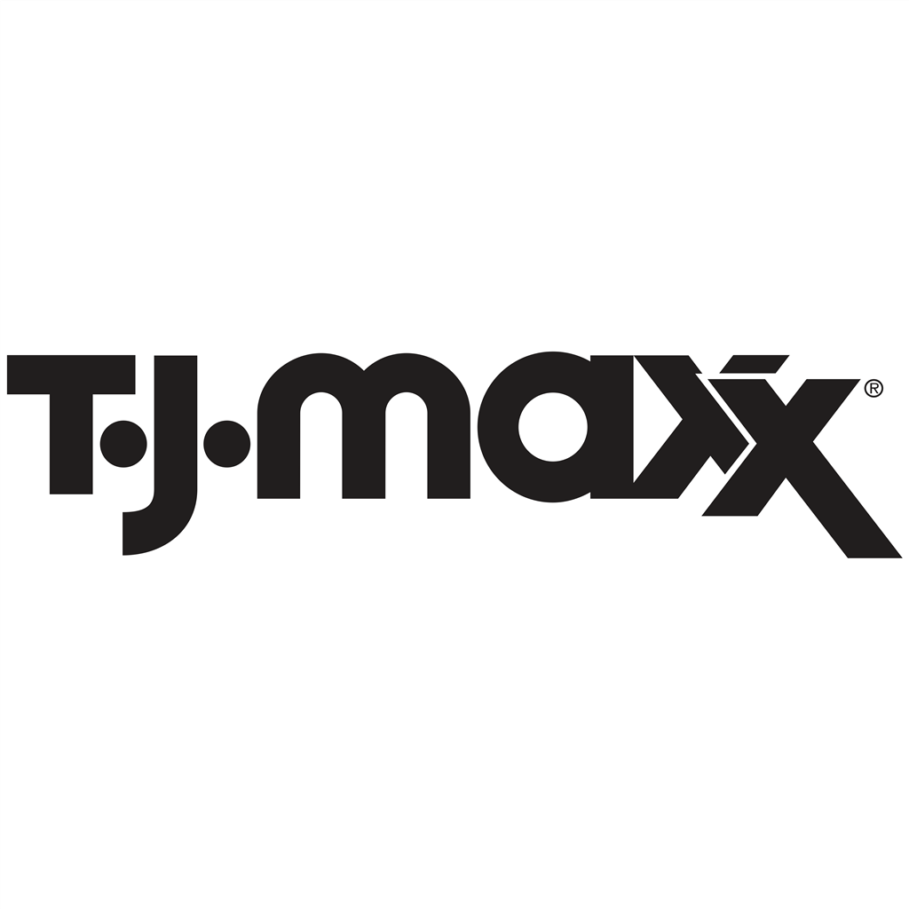 TJ Maxx logotype, transparent .png, medium, large