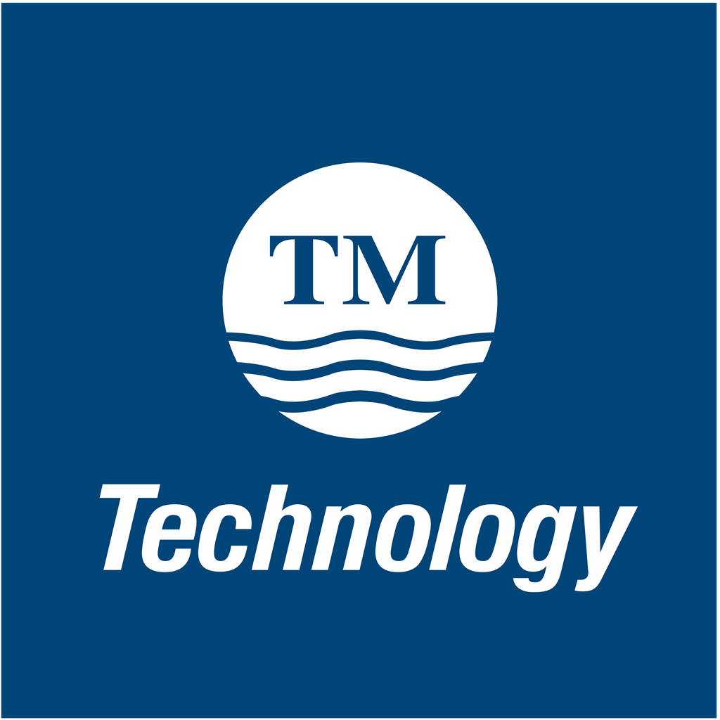 TM Technology logotype, transparent .png, medium, large