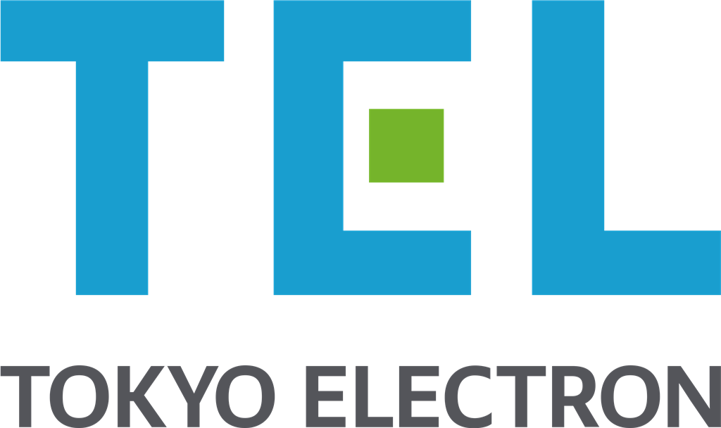 Tokyo Electron logotype, transparent .png, medium, large