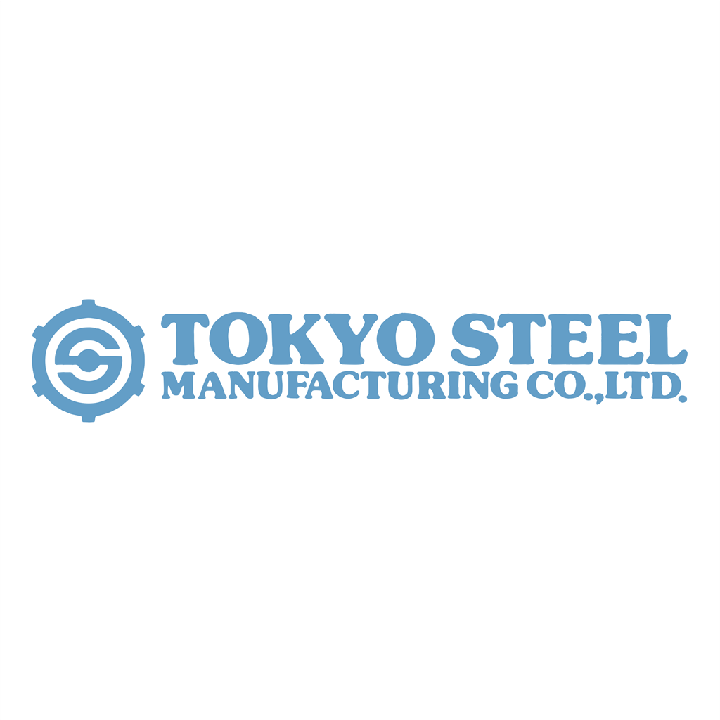 Tokyo Steel Manufacturing logotype, transparent .png, medium, large