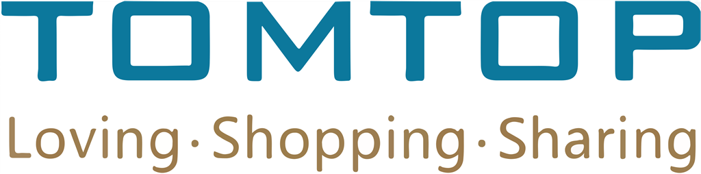 Tomtop logotype, transparent .png, medium, large