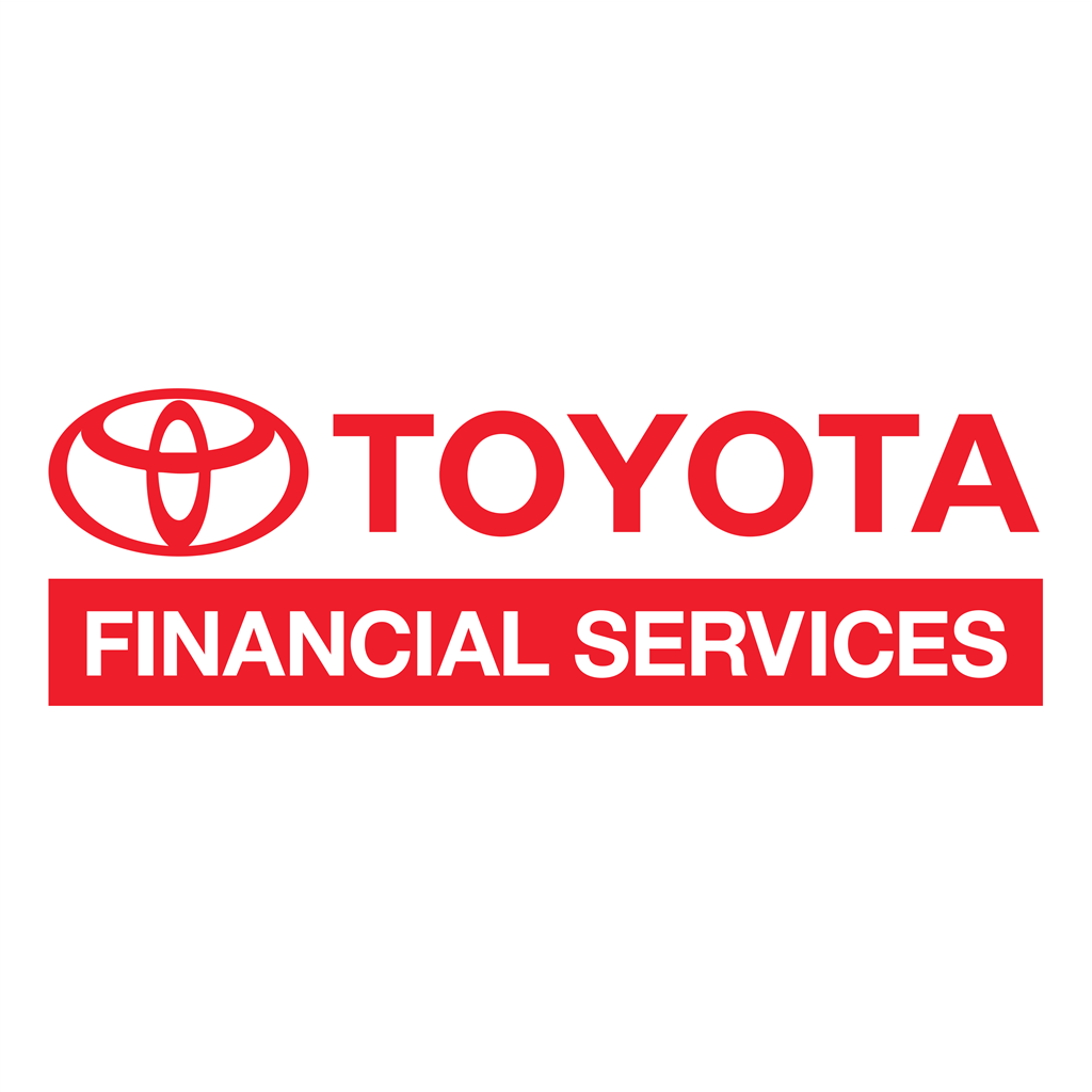 Toyota Financial Services logotype, transparent .png, medium, large