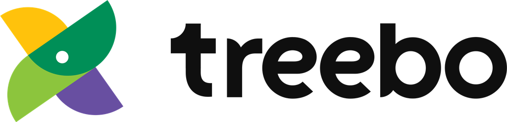 Treebo Hotels logotype, transparent .png, medium, large