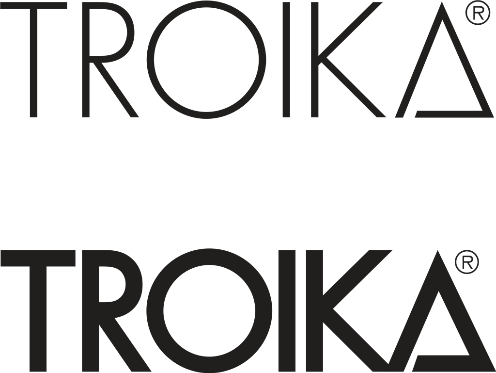Troika logotype, transparent .png, medium, large
