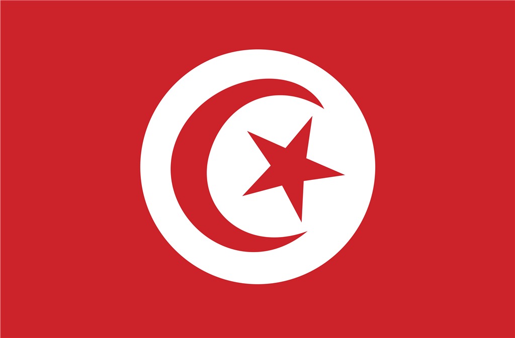 Tunisia logotype, transparent .png, medium, large