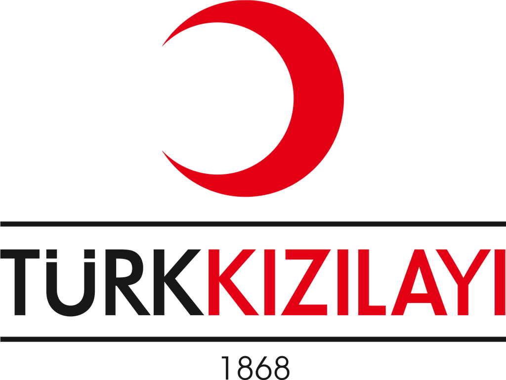 Turk Kizilayi logotype, transparent .png, medium, large