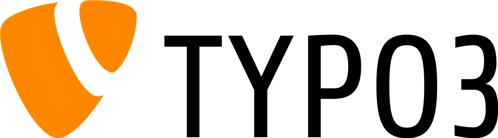 Typo3 logotype, transparent .png, medium, large