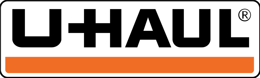 U-Haul logotype, transparent .png, medium, large
