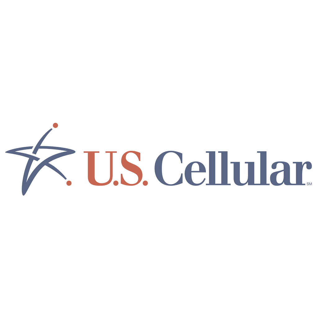 U.S. Cellular logotype, transparent .png, medium, large