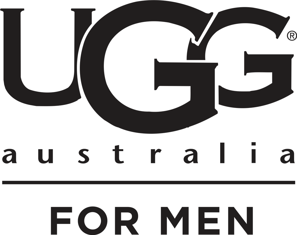 Ugg logotype, transparent .png, medium, large