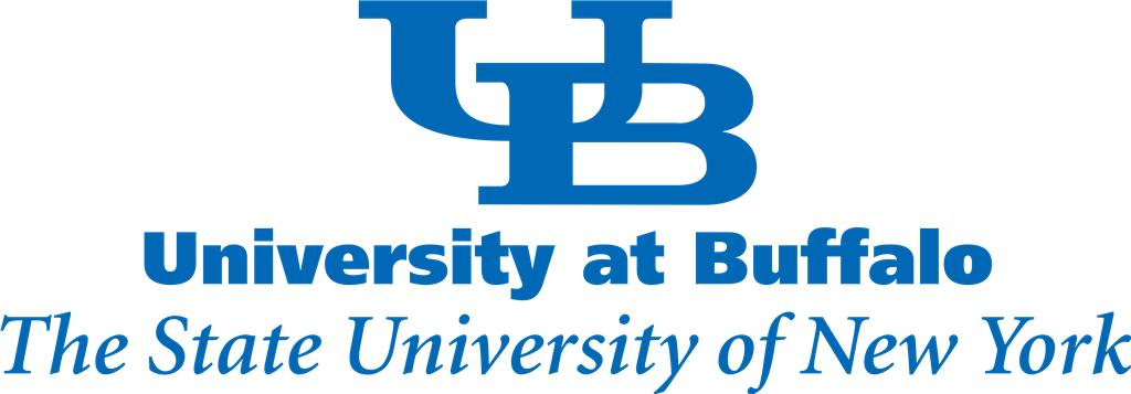 University at Buffalo logotype, transparent .png, medium, large