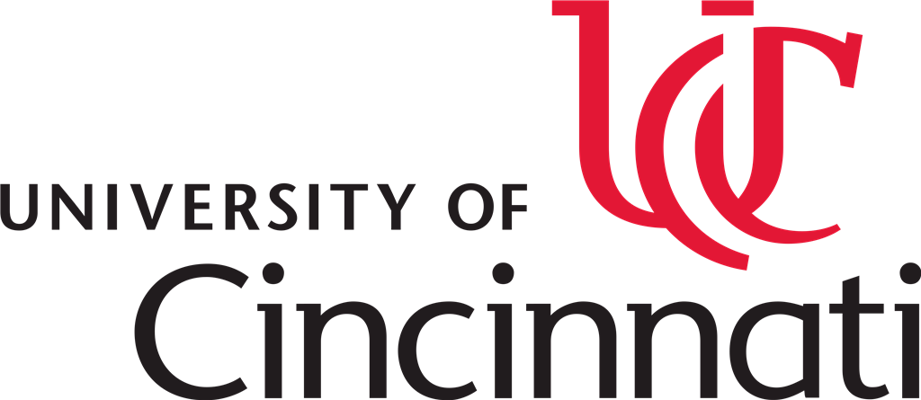 University of Cincinnati logotype, transparent .png, medium, large