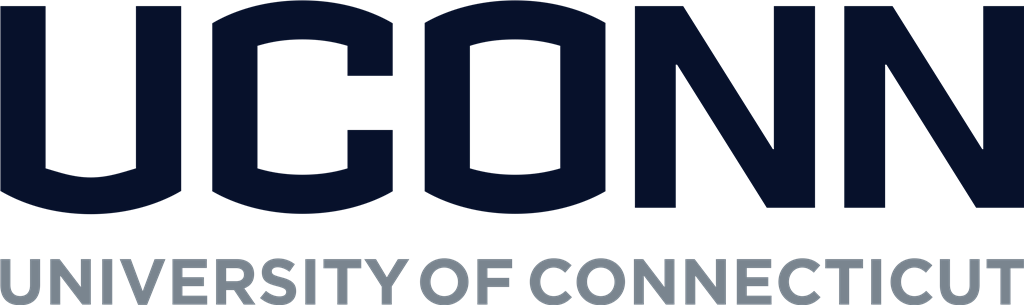 University of Connecticut logotype, transparent .png, medium, large