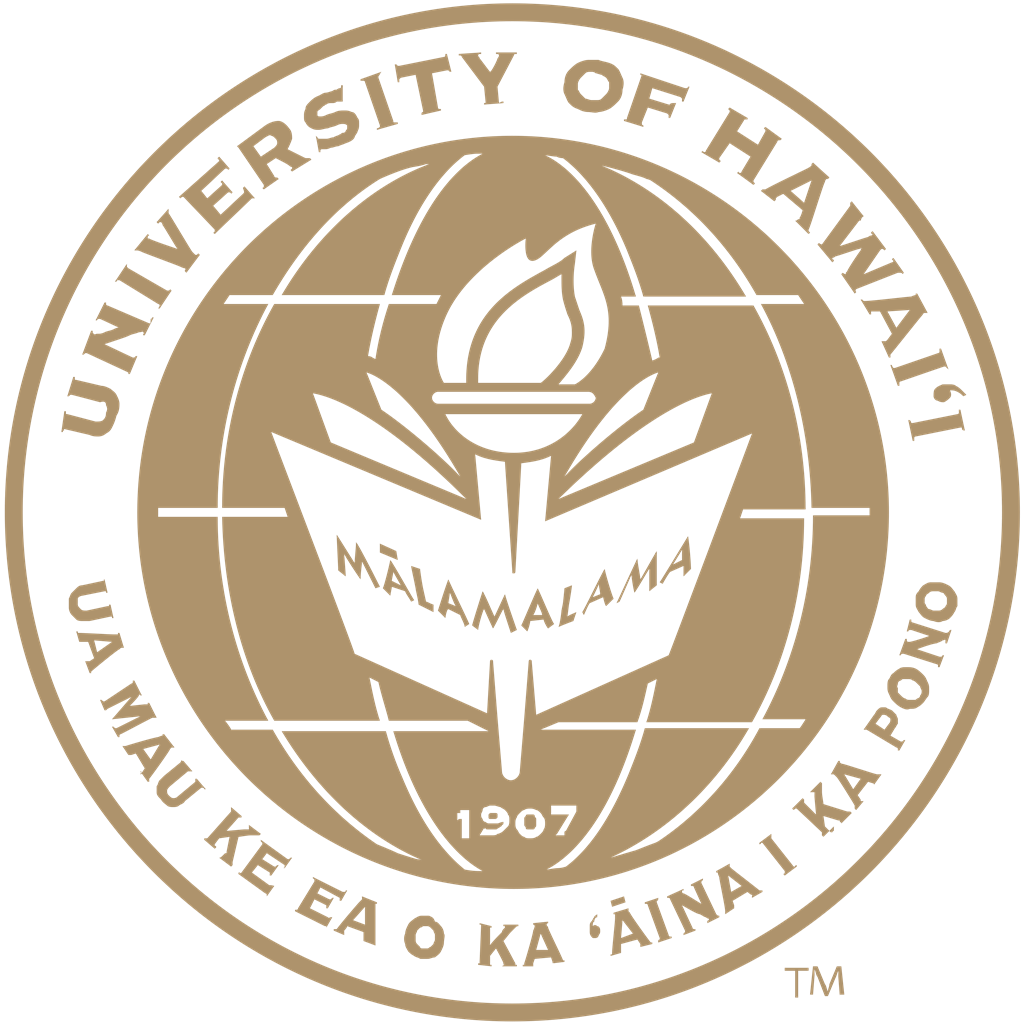 University of Hawaii System logotype, transparent .png, medium, large