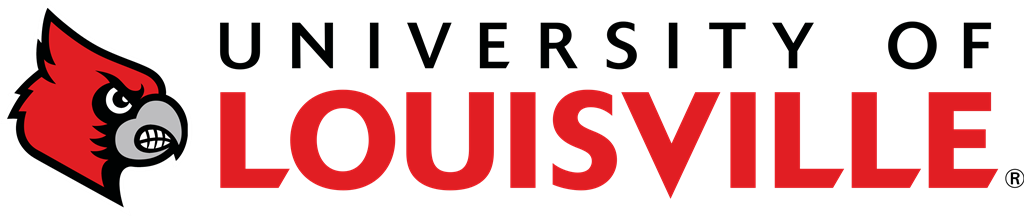 University of Louisville logotype, transparent .png, medium, large