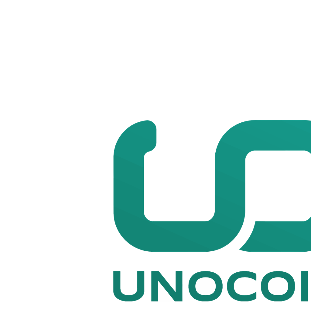 Unocoin logotype, transparent .png, medium, large