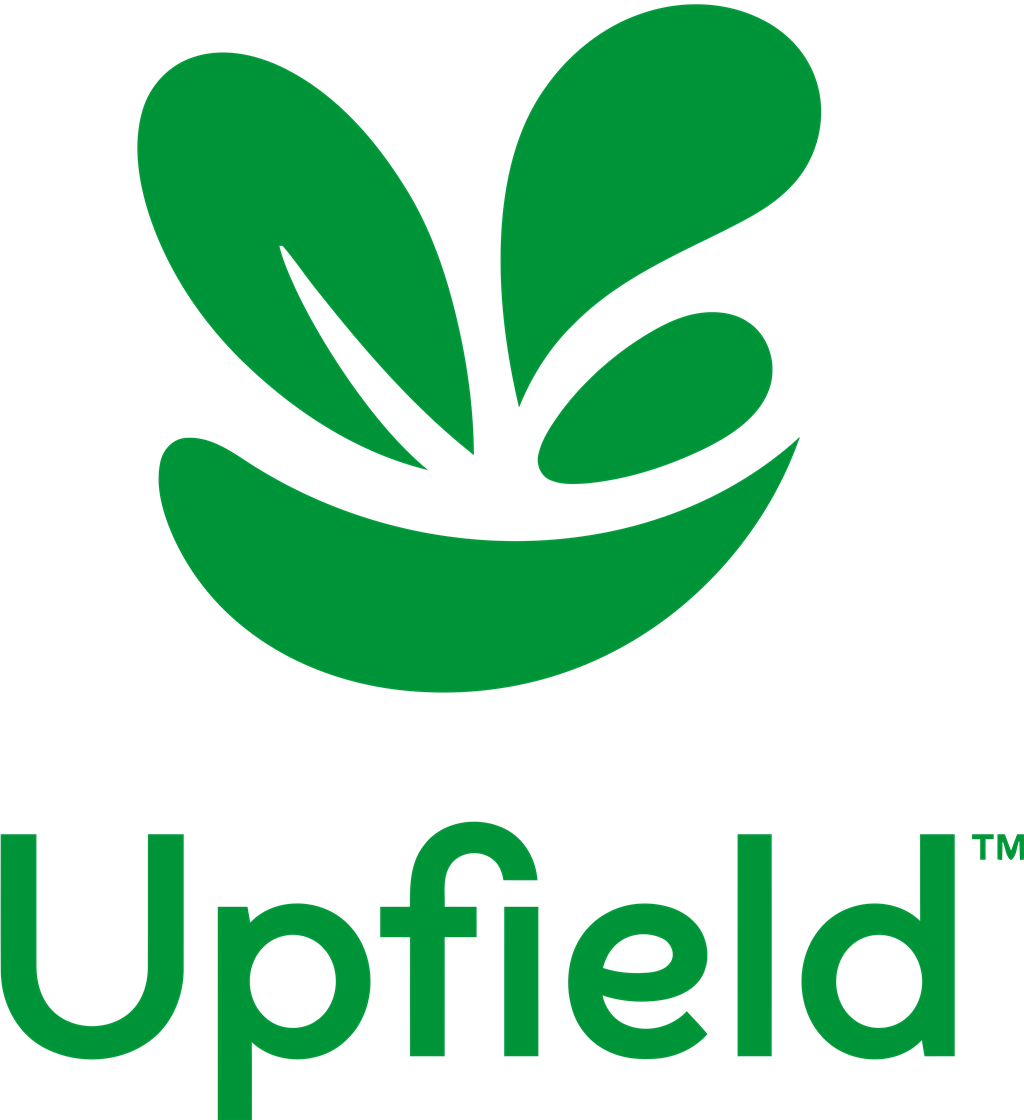 Upfield logotype, transparent .png, medium, large