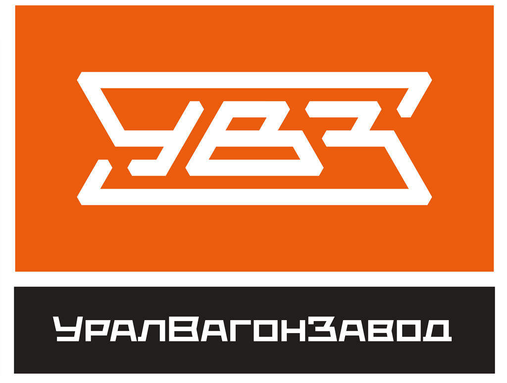 UralVagonZavod logotype, transparent .png, medium, large