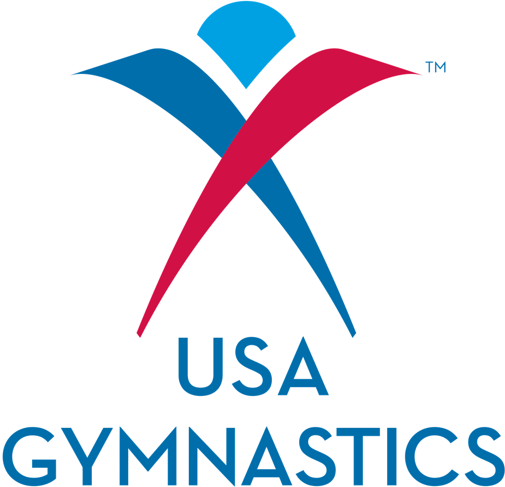 USA Gymnastics logotype, transparent .png, medium, large