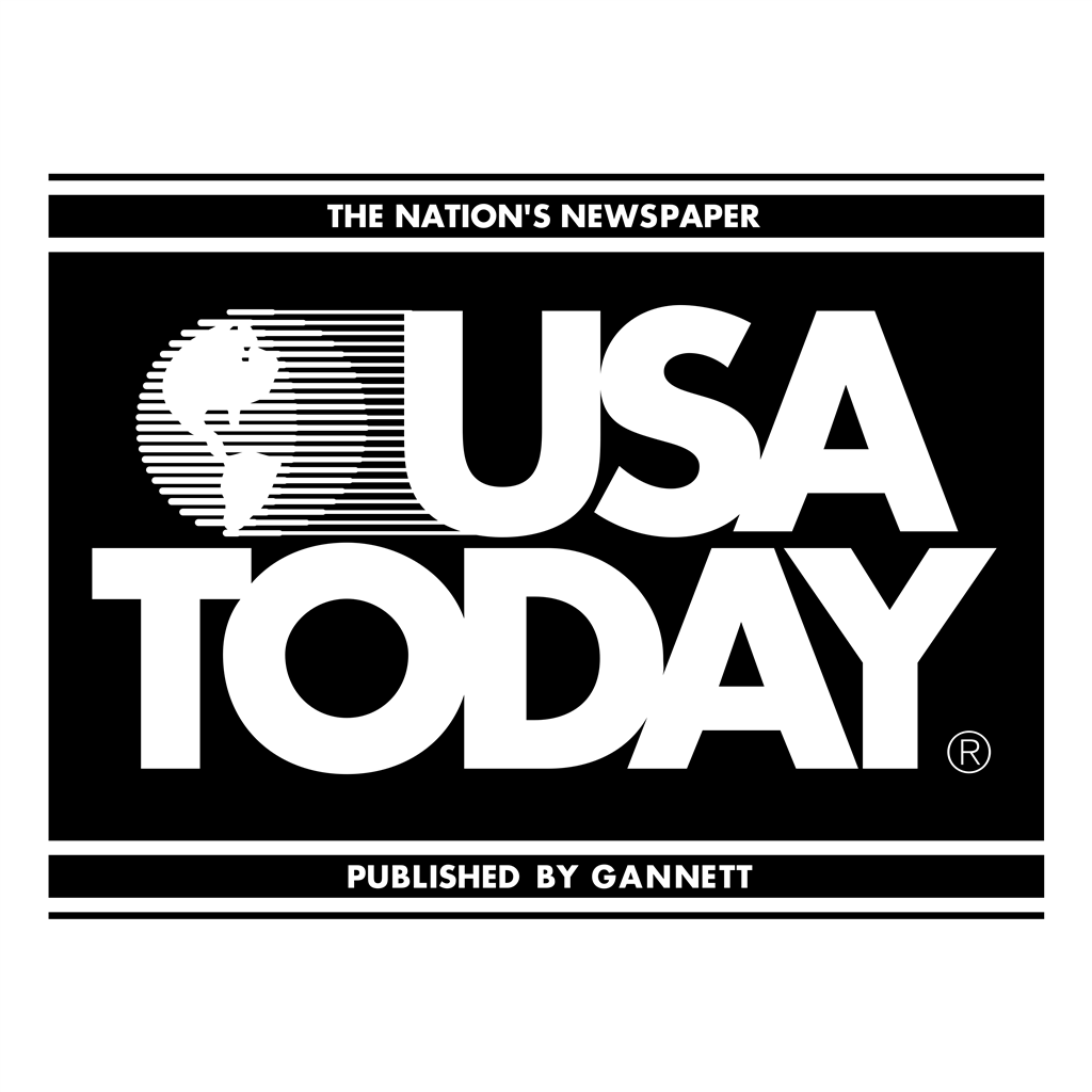 USA Today logotype, transparent .png, medium, large