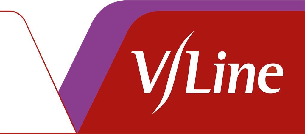 V Line logotype, transparent .png, medium, large