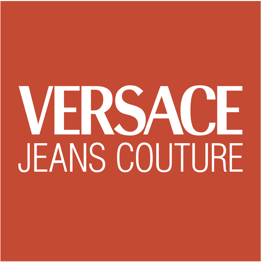Versage Jeans Couture logotype, transparent .png, medium, large