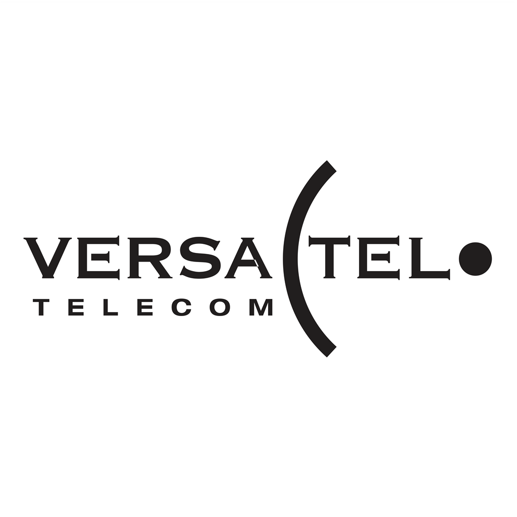 VersaTel Telecom logotype, transparent .png, medium, large