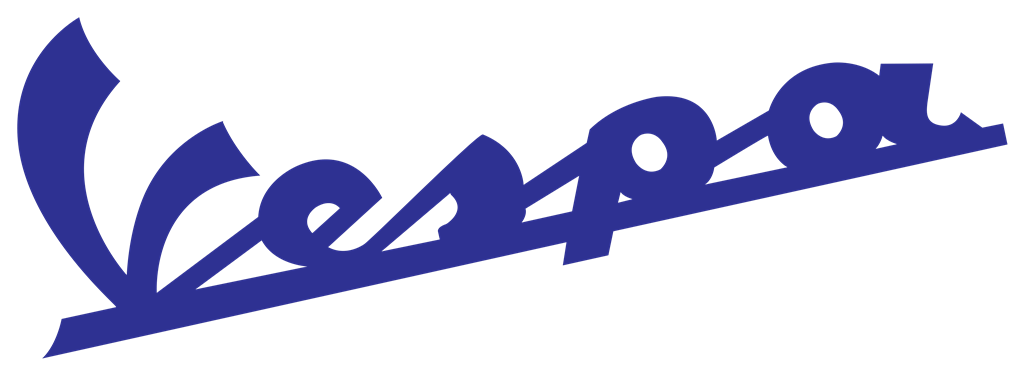 Vespa logotype, transparent .png, medium, large