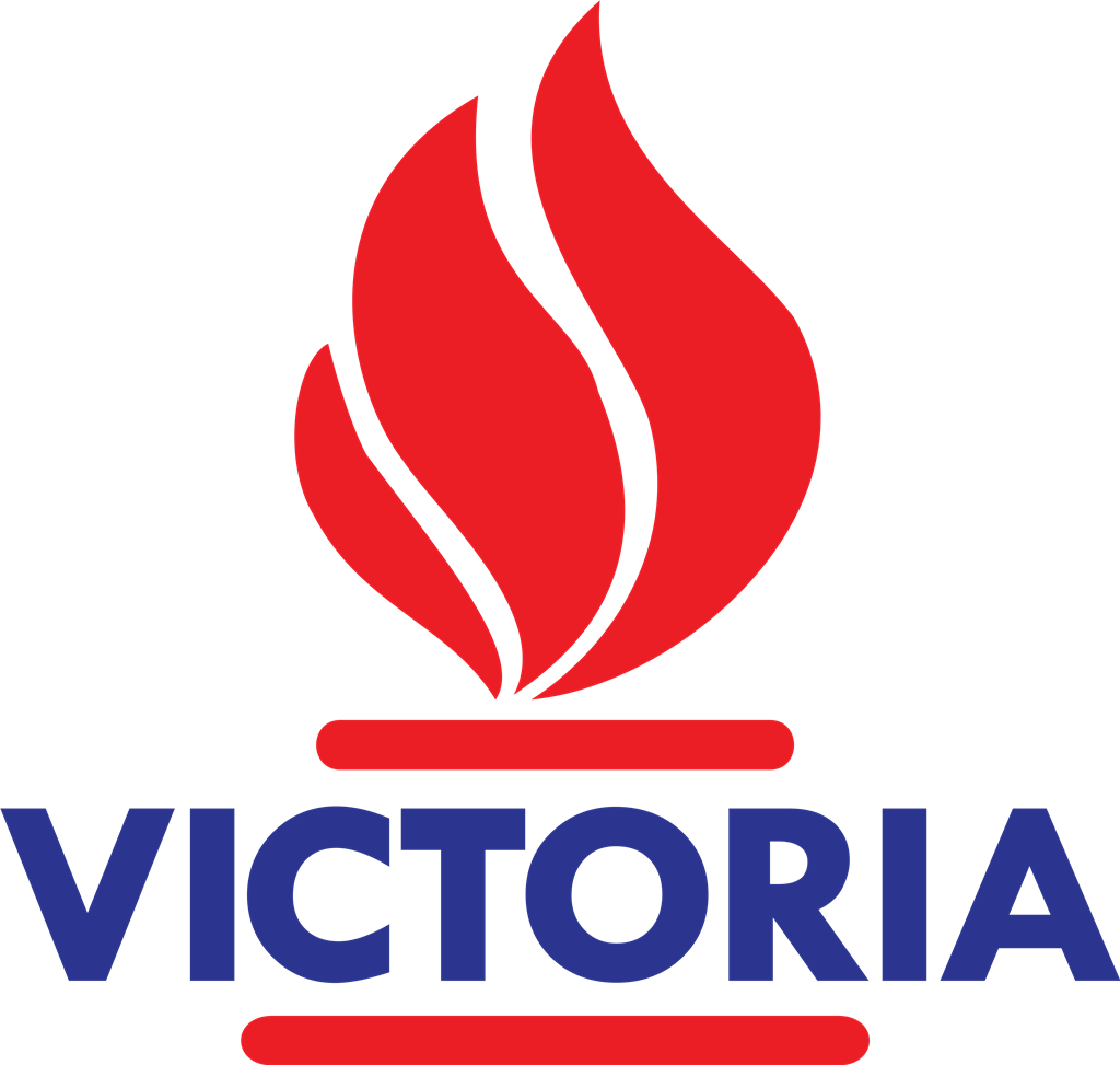Victoria logotype, transparent .png, medium, large