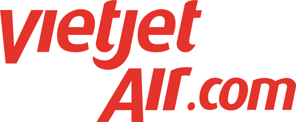 VietJet Air logotype, transparent .png, medium, large