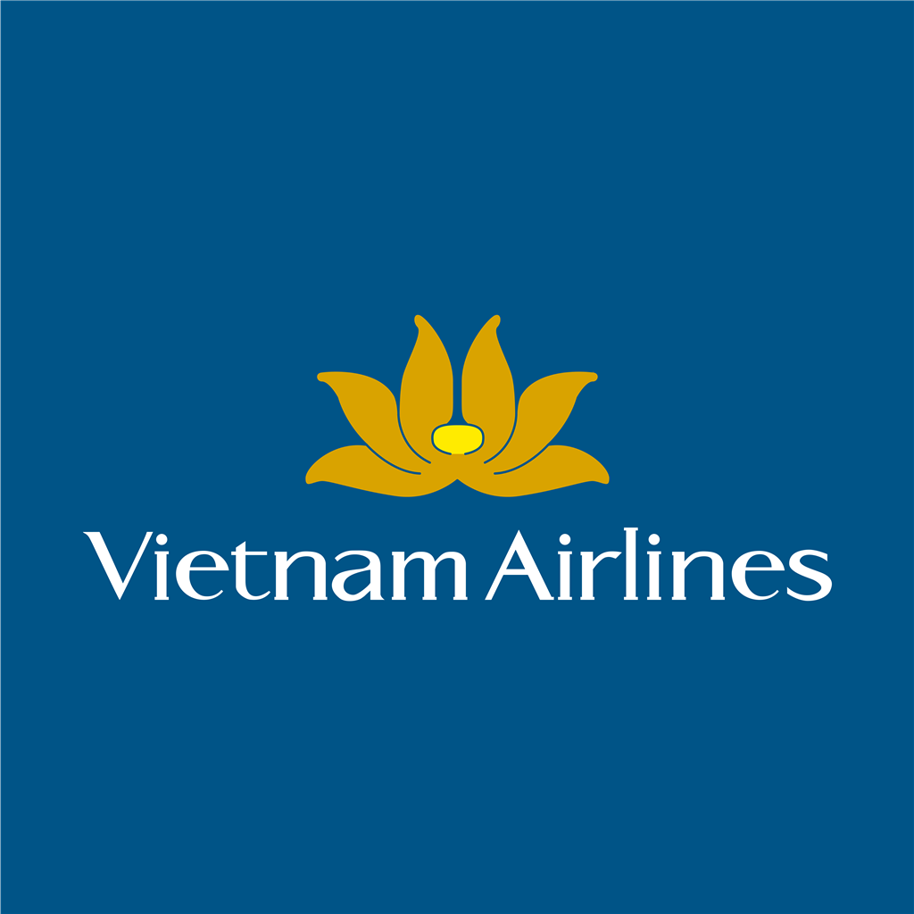 Vietnam Airlines logotype, transparent .png, medium, large