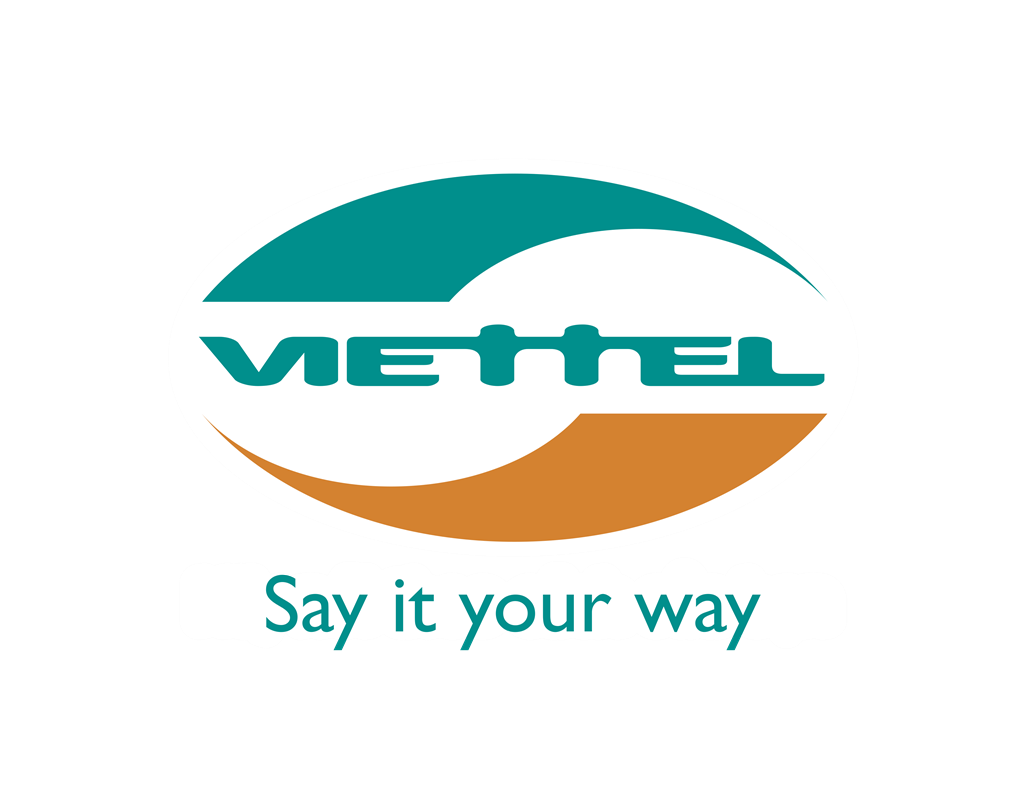 Viettel logotype, transparent .png, medium, large