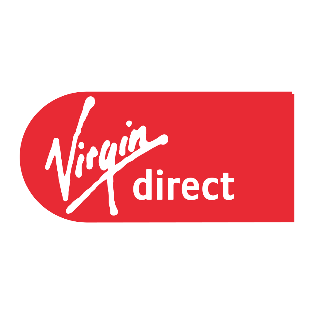 Virgin Direct logotype, transparent .png, medium, large