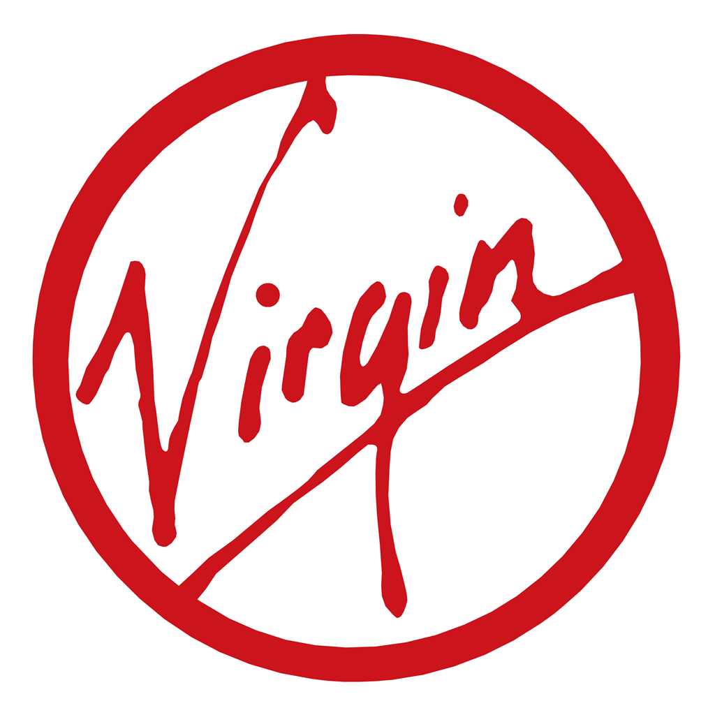 Virgin logotype, transparent .png, medium, large