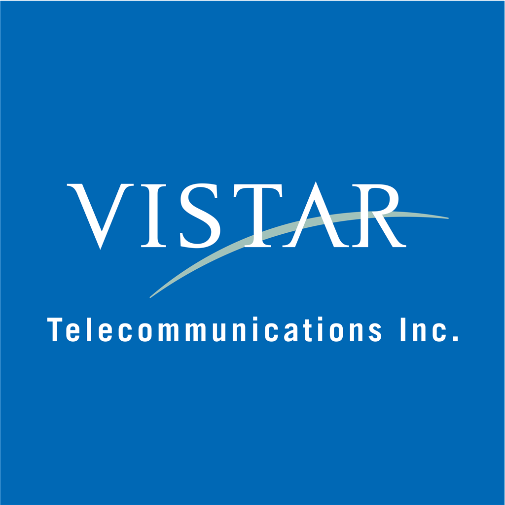 Vistar Telecommunications logotype, transparent .png, medium, large