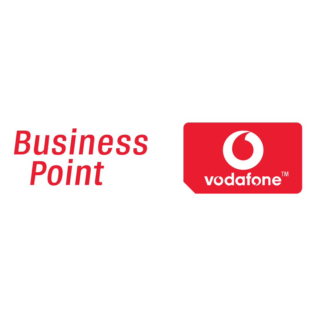 Vodafone Business Point logotype, transparent .png, medium, large