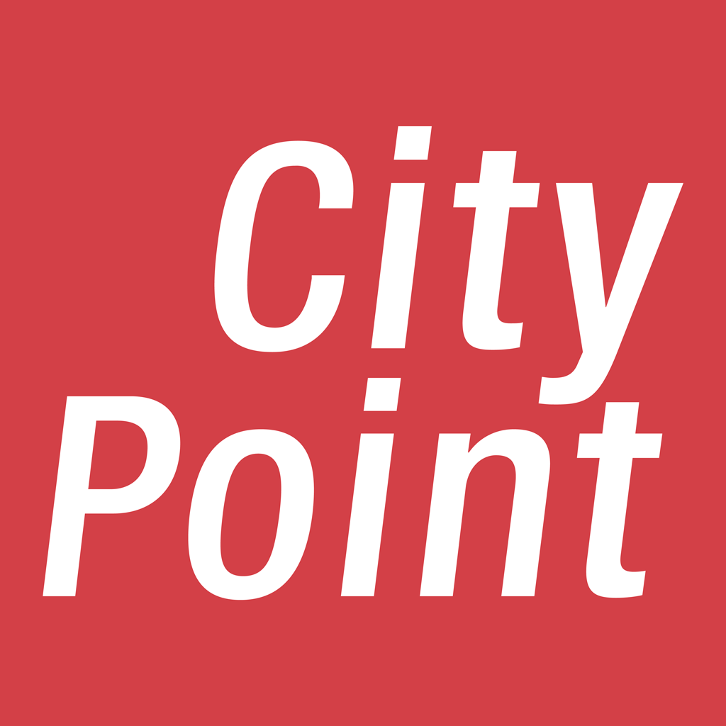 Vodafone Citypoint logotype, transparent .png, medium, large