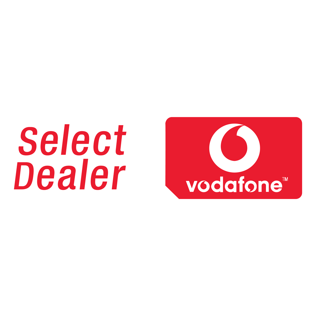 Vodafone Select Dealer logotype, transparent .png, medium, large