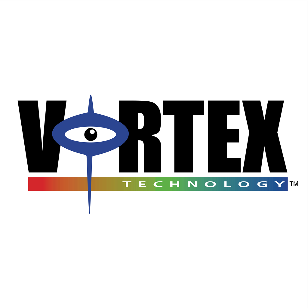 Vortex Technology logotype, transparent .png, medium, large