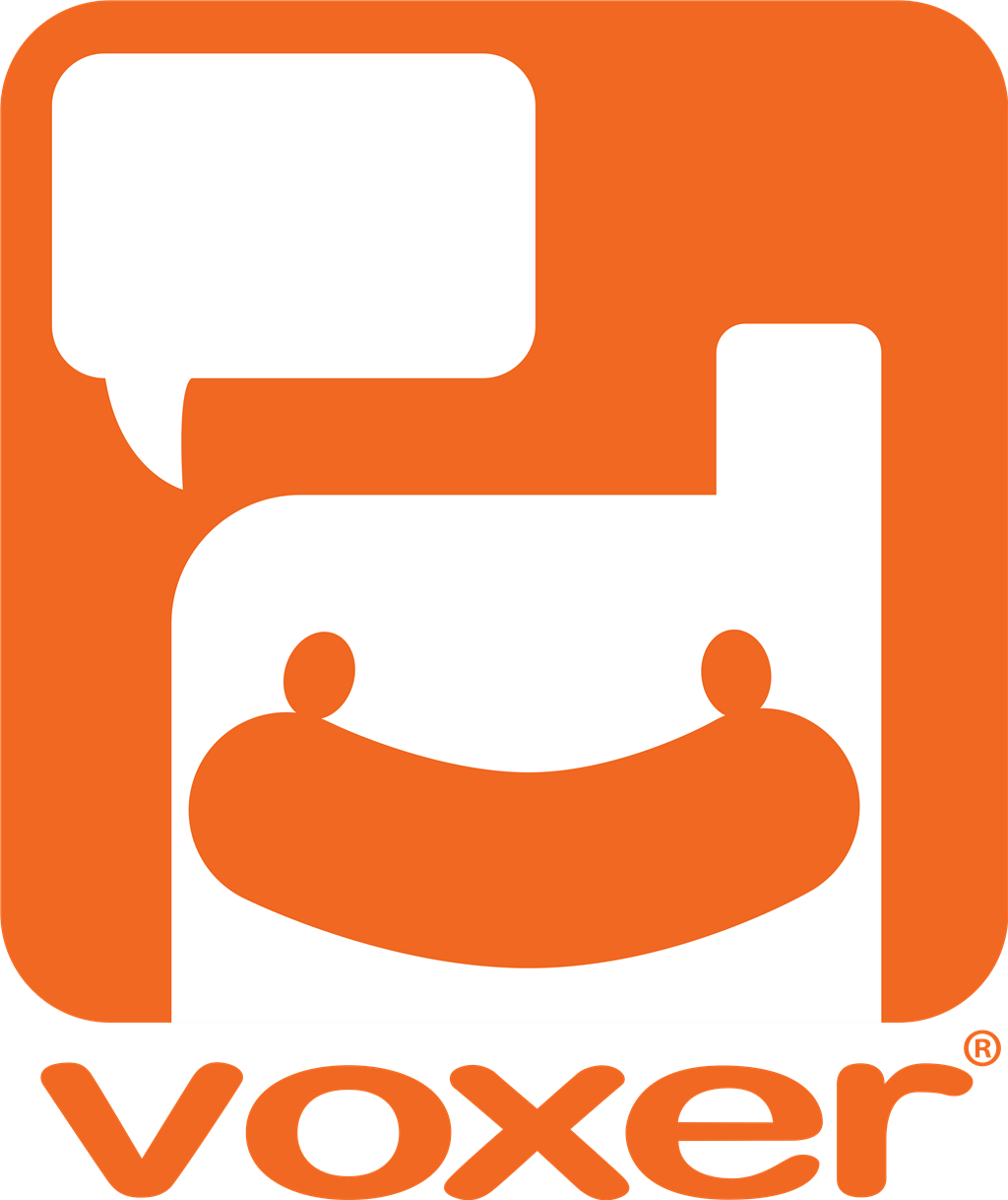 Voxer logotype, transparent .png, medium, large