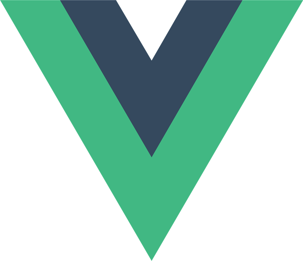 Vue.js logotype, transparent .png, medium, large