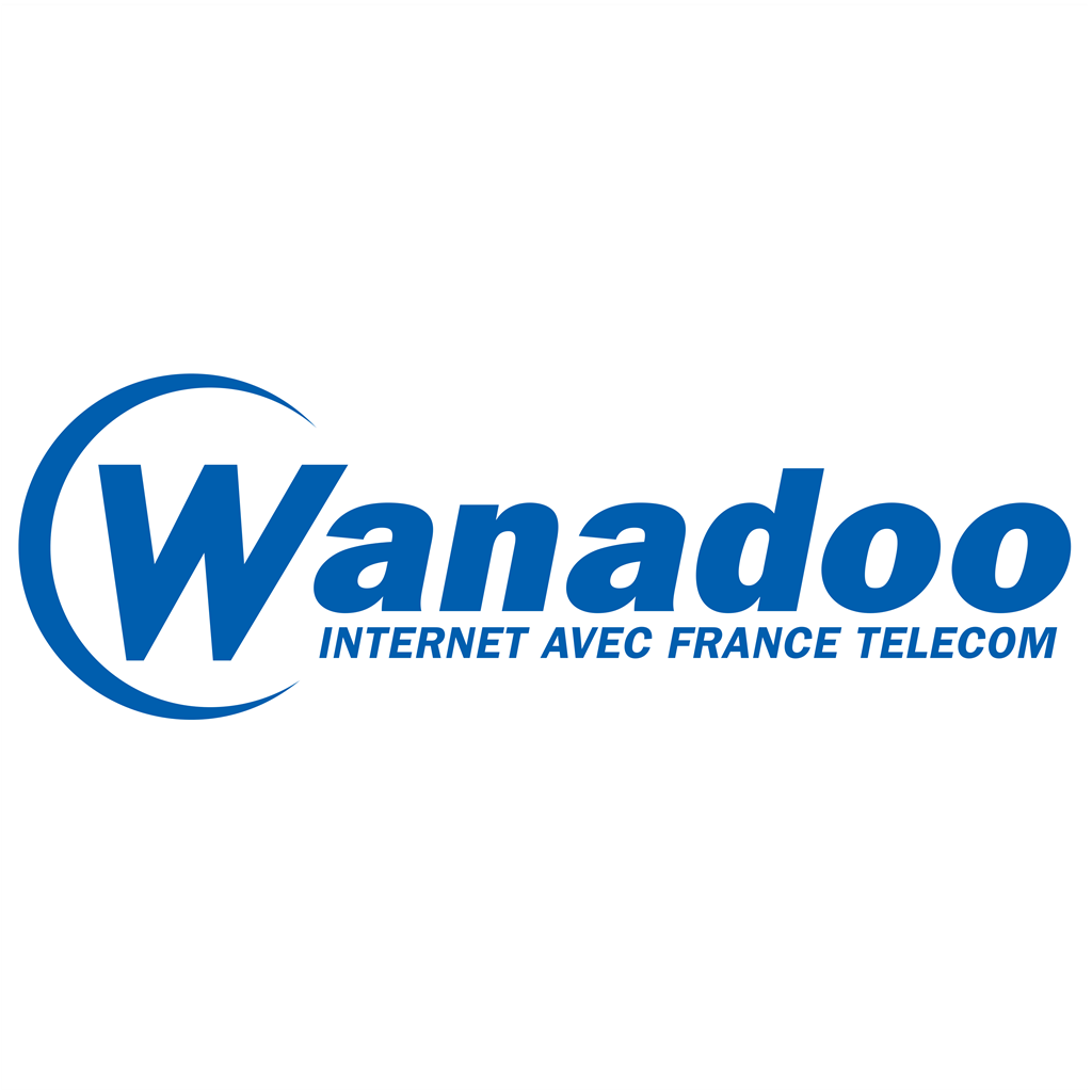 Wanadoo logotype, transparent .png, medium, large