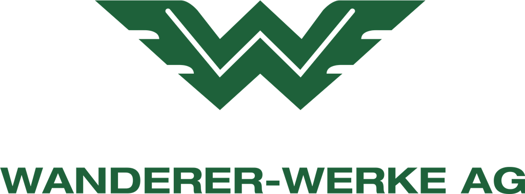 Wanderer Werke AG logotype, transparent .png, medium, large