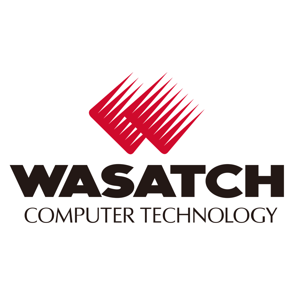 Wasatch Computer Technology logotype, transparent .png, medium, large