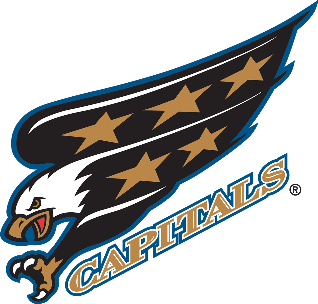 Washington Capitals logotype, transparent .png, medium, large